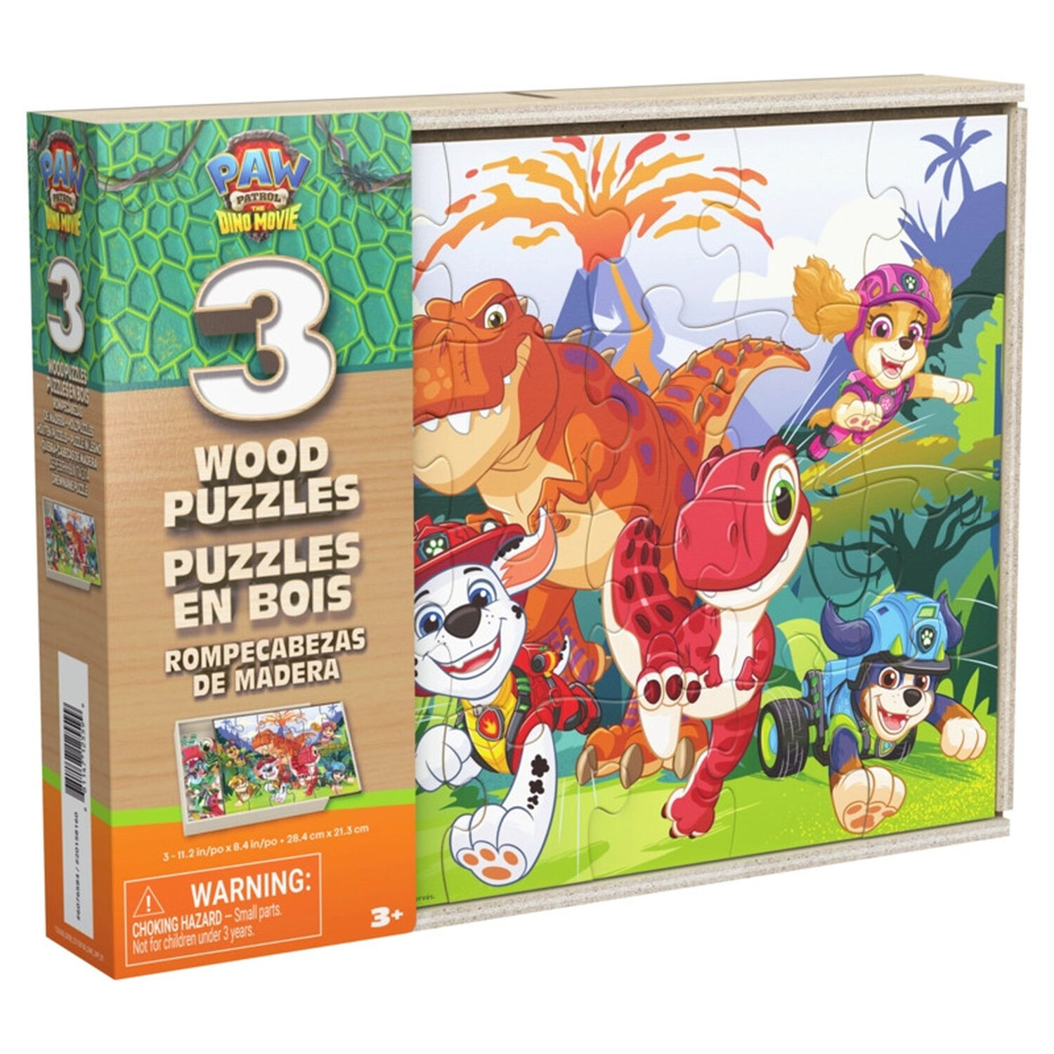 Set de 3 Puzzles de Madera Paw Patrol Movie image number 1.0